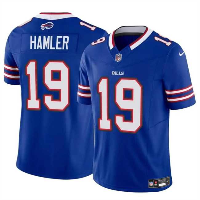 Men & Women & Youth Buffalo Bills #19 KJ Hamler Blue 2024 F.U.S.E. Vapor Untouchable Limited Stitched Jersey->buffalo bills->NFL Jersey